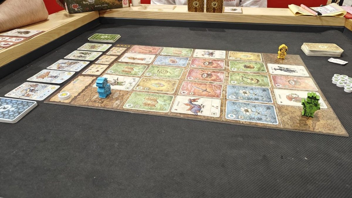 Plancia di gioco di Pilgrims