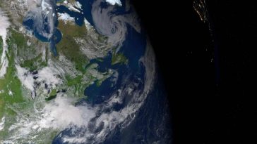 Il pianeta Terra visto dallo spazio