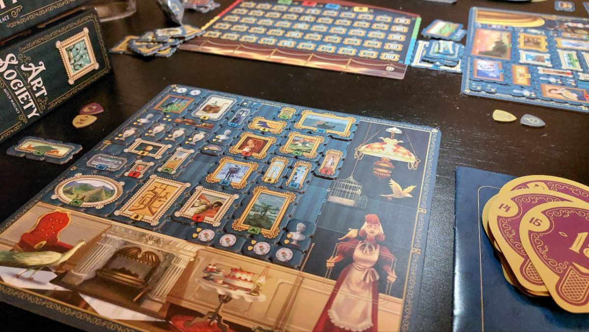 art society gioco da tavolo plancia di gioco