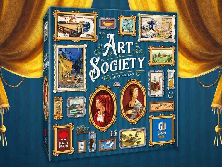 copertina recensione art society gioco da tavolo giochi uniti