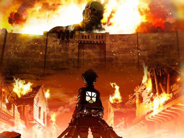 immagine chiave cover dell'anime di Attack on Titan
