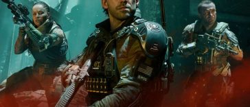 immagine chiave di call of duty black ops 7 con 3 protagonisti armati in primo piano