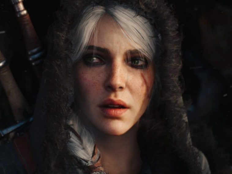 screenshot di the witcher 4 con Ciri in primo piano