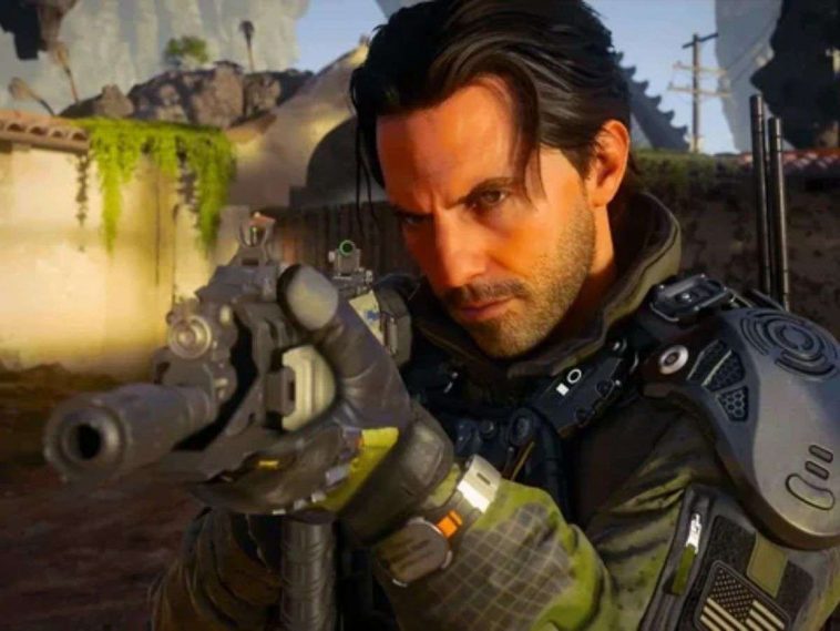 milo ventimiglia personaggio soldato call of duty cn arma in mano