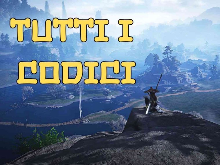 screenshot di where winds meet con scritta tutti i codici