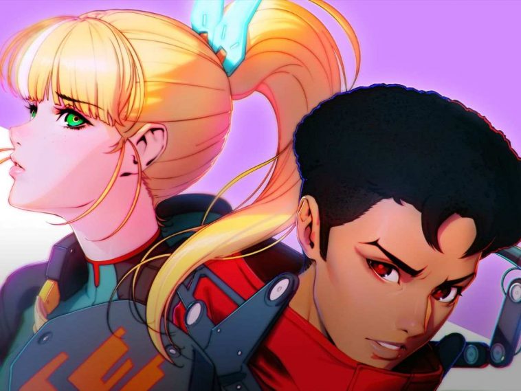 illustrazione death stranding isolations con i due protagonisti