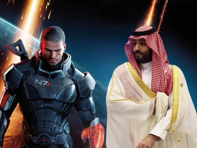 mohammad bin salman, Comandante Shepard