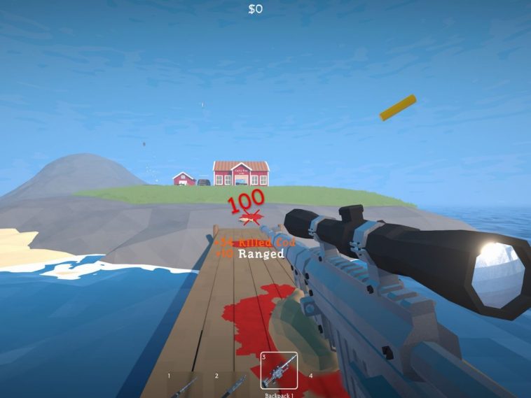 visione in prima persona fucile di precisione