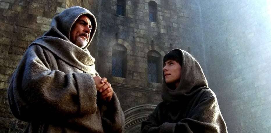 screen tratto da Il Nome della Rosa