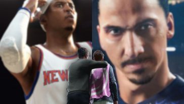 giocator di calcio (ibrahimovic), giocatore di basket con divisa bianca, allenatore di spalle con giocatore con casacca d'allenamento