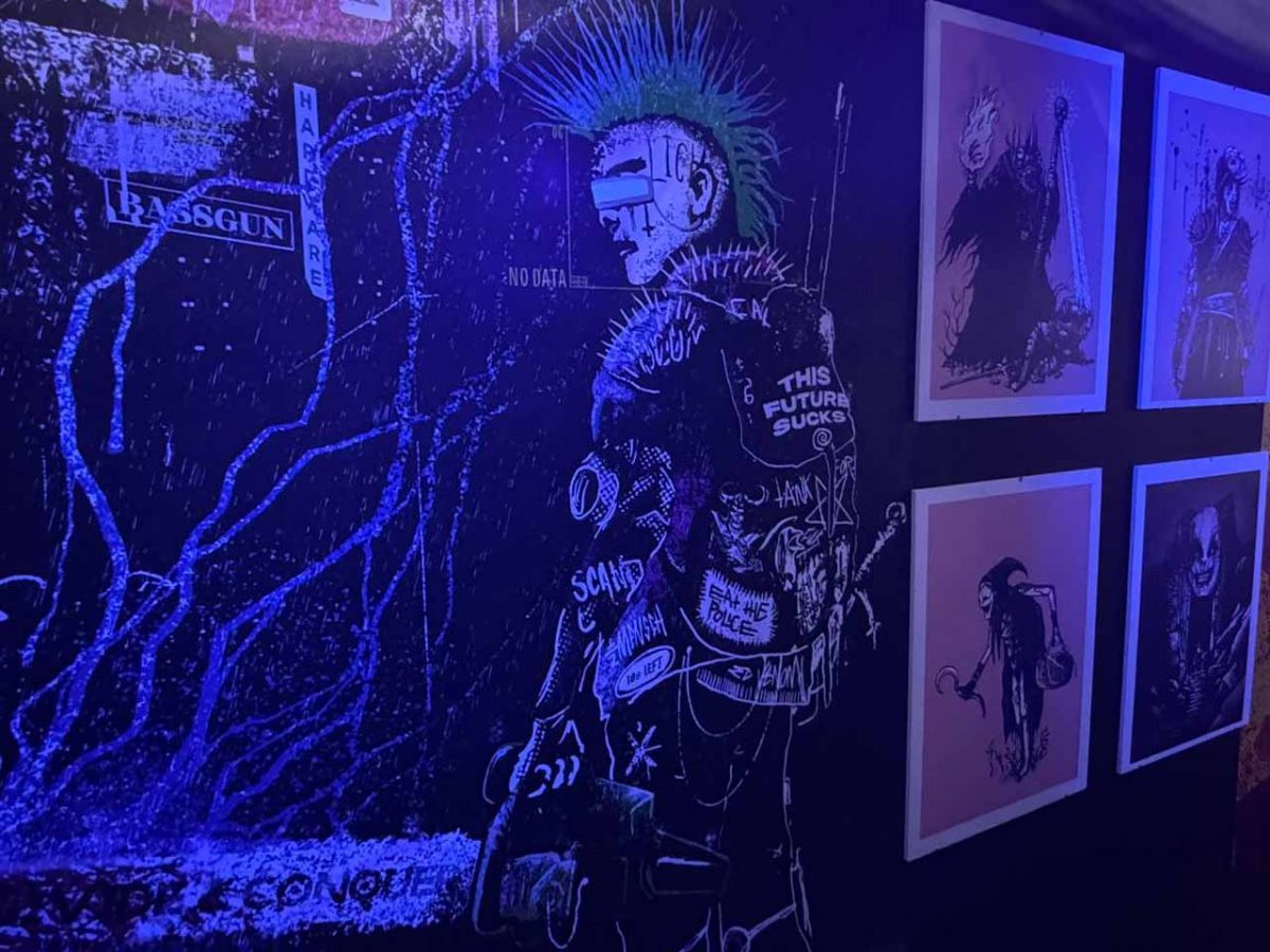 Mostra di Johan Nohr, con illustrazioni di Mörk Borg e CY_Borg al Lucca Comics & Games 2025