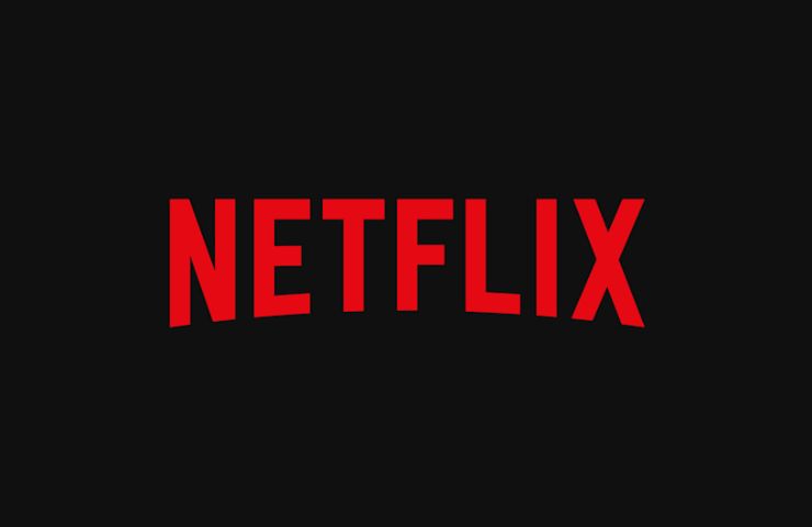 logo netflix su sfondo nero