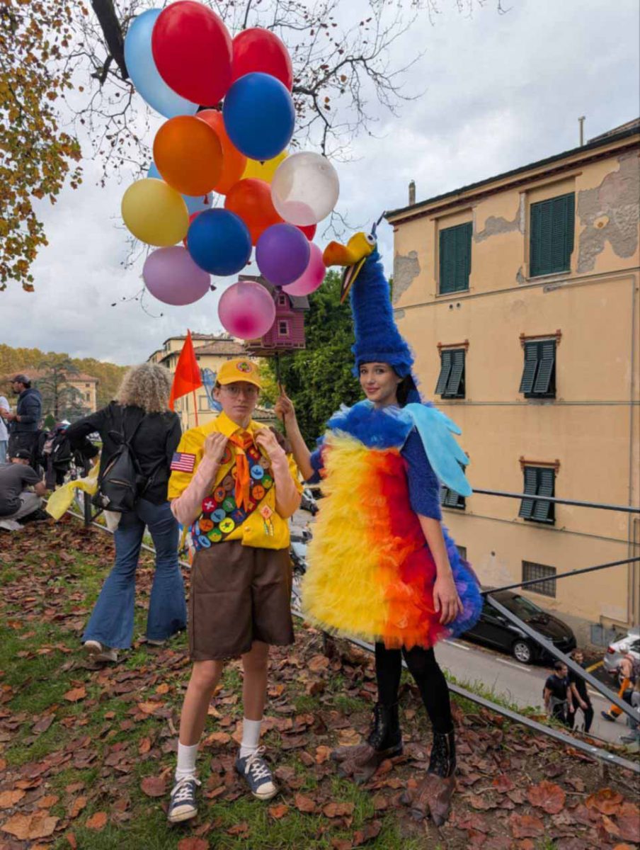 Cosplay del film UP della Pixar a Lucca 2025