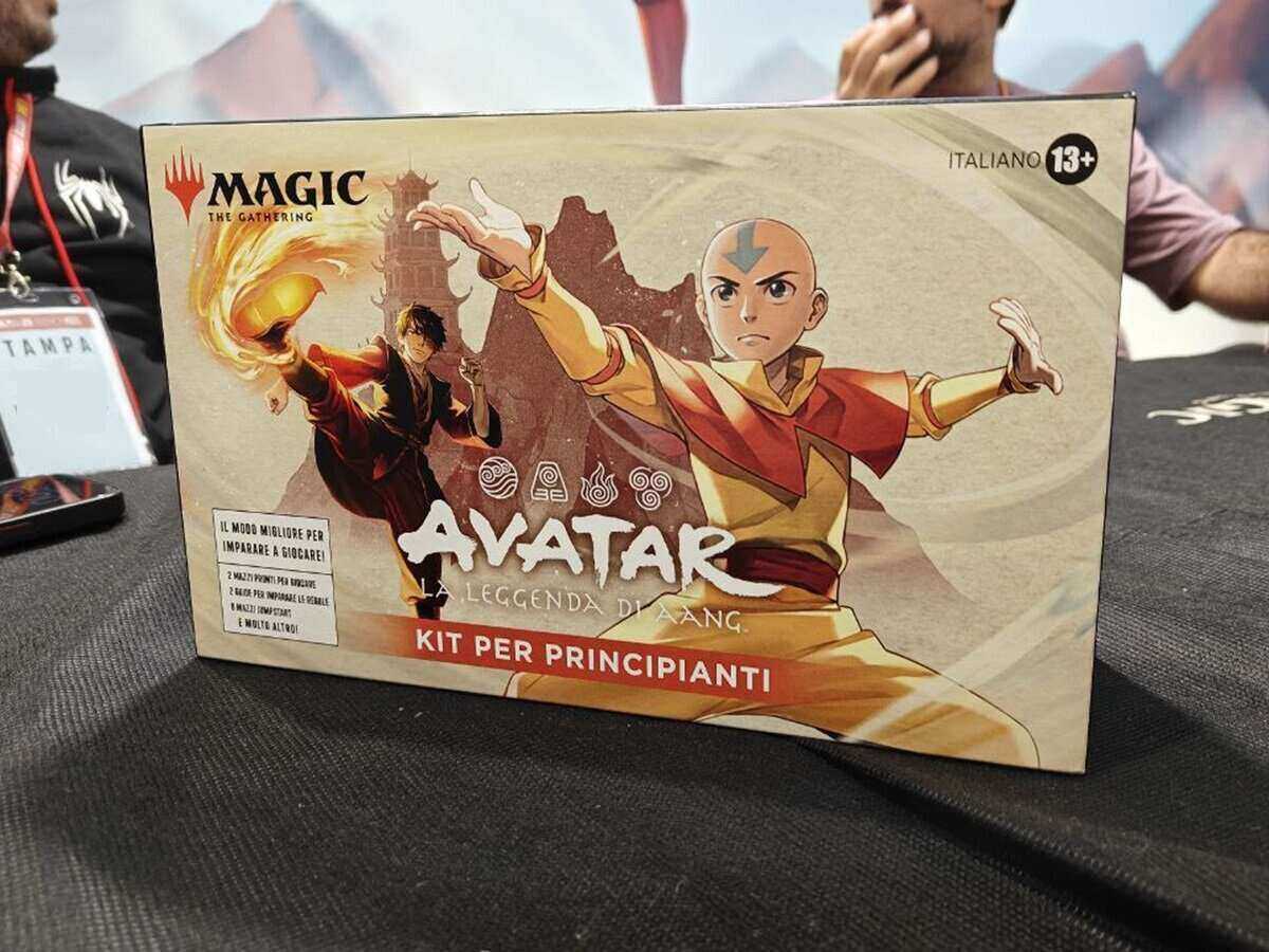 Immagine della confezione del beginner box di Magic: Avatar