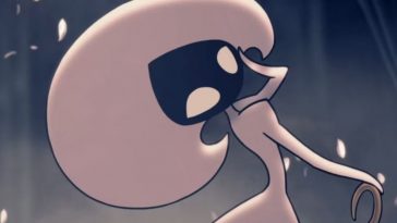 screenshot di hollow knight silksong con primo piano di merletta