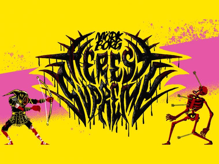 Copertina di MÖRK BORG Heresy Supreme