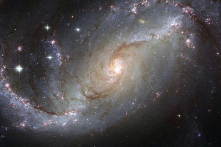 Un'illustrazione di un ammasso stellare