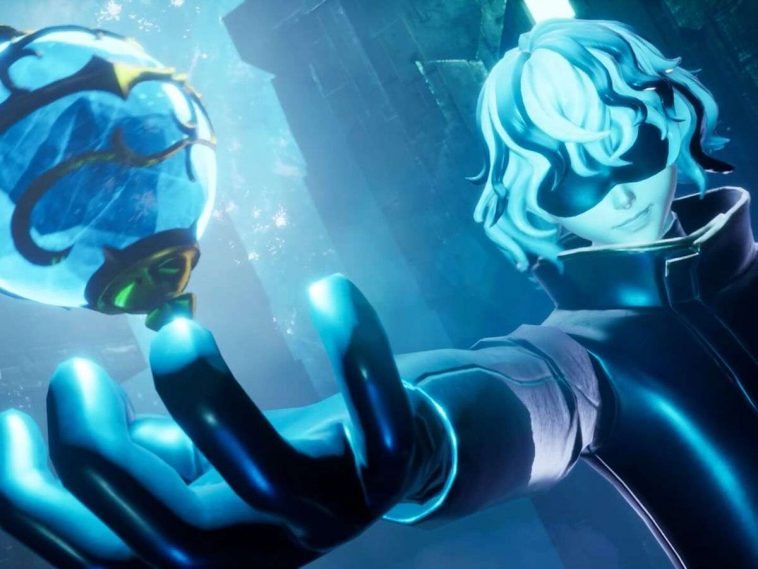 screenshot di Palworld con allenatore che tiene in mano una Sfera Pal