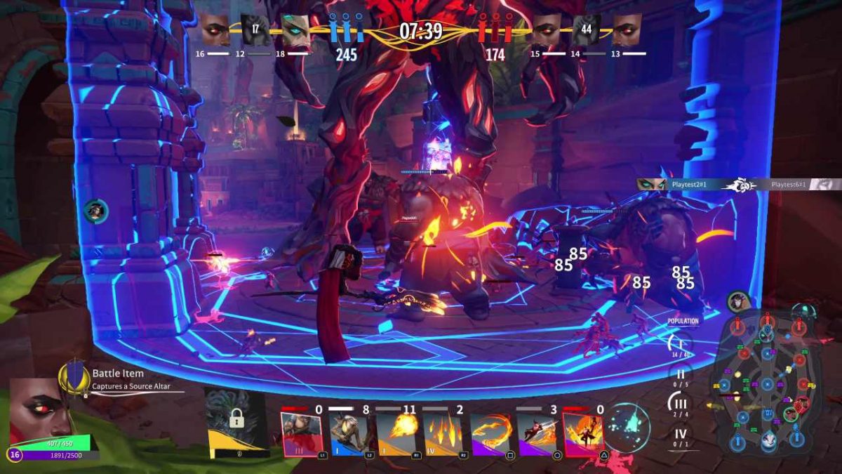 Un esempio di battaglia da SpellCaster Chronicles