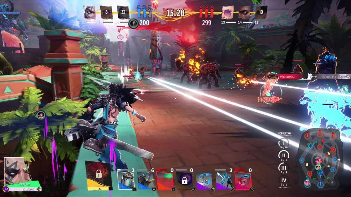 Il caos che si può generare durante un game di SpellCaster Chronicles