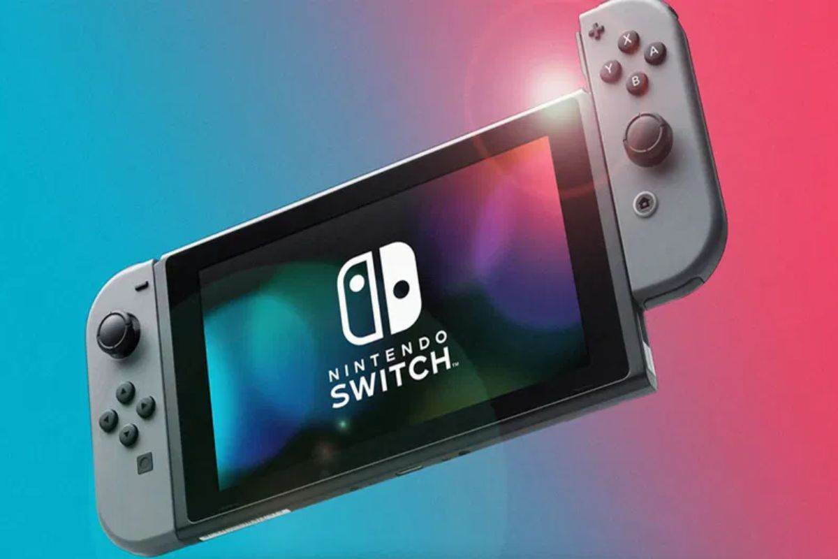nintendo switch 2 grigia