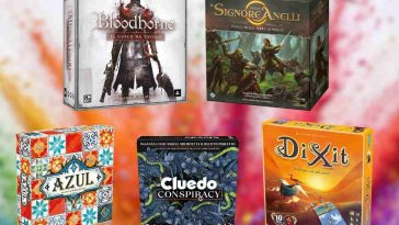 5 scatole di giochi da tavolo