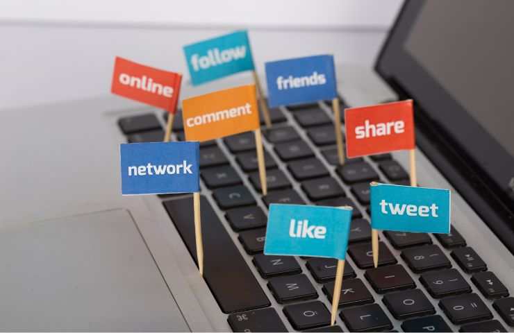 Azioni sui social network