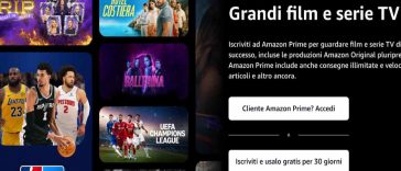 Home page Prime Video