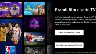 Home page Prime Video