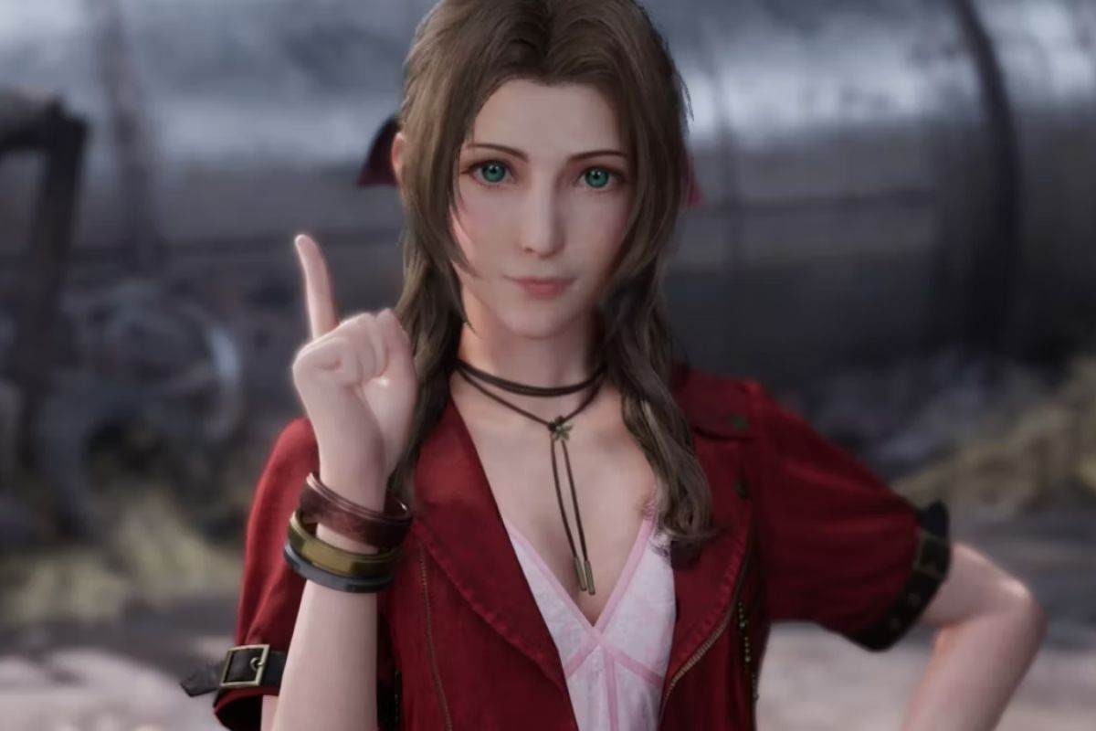 donna con capelli castani, occhi chiari, camicetta rossa