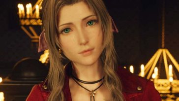 donna con capelli castani, occhi chiari, camicetta rossa