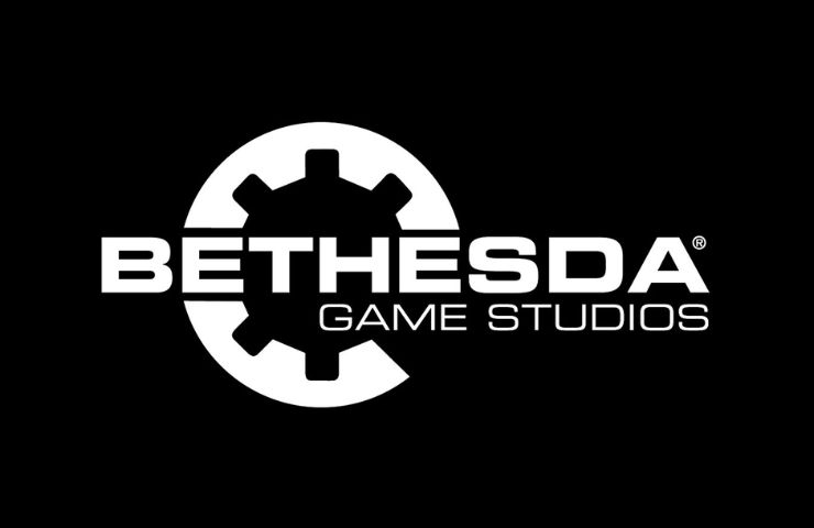 logo Bethesda su sfondo nero