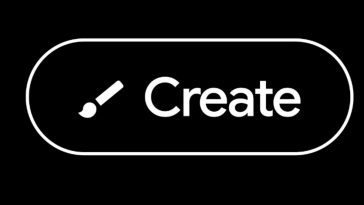 pulsante create di google foto remix