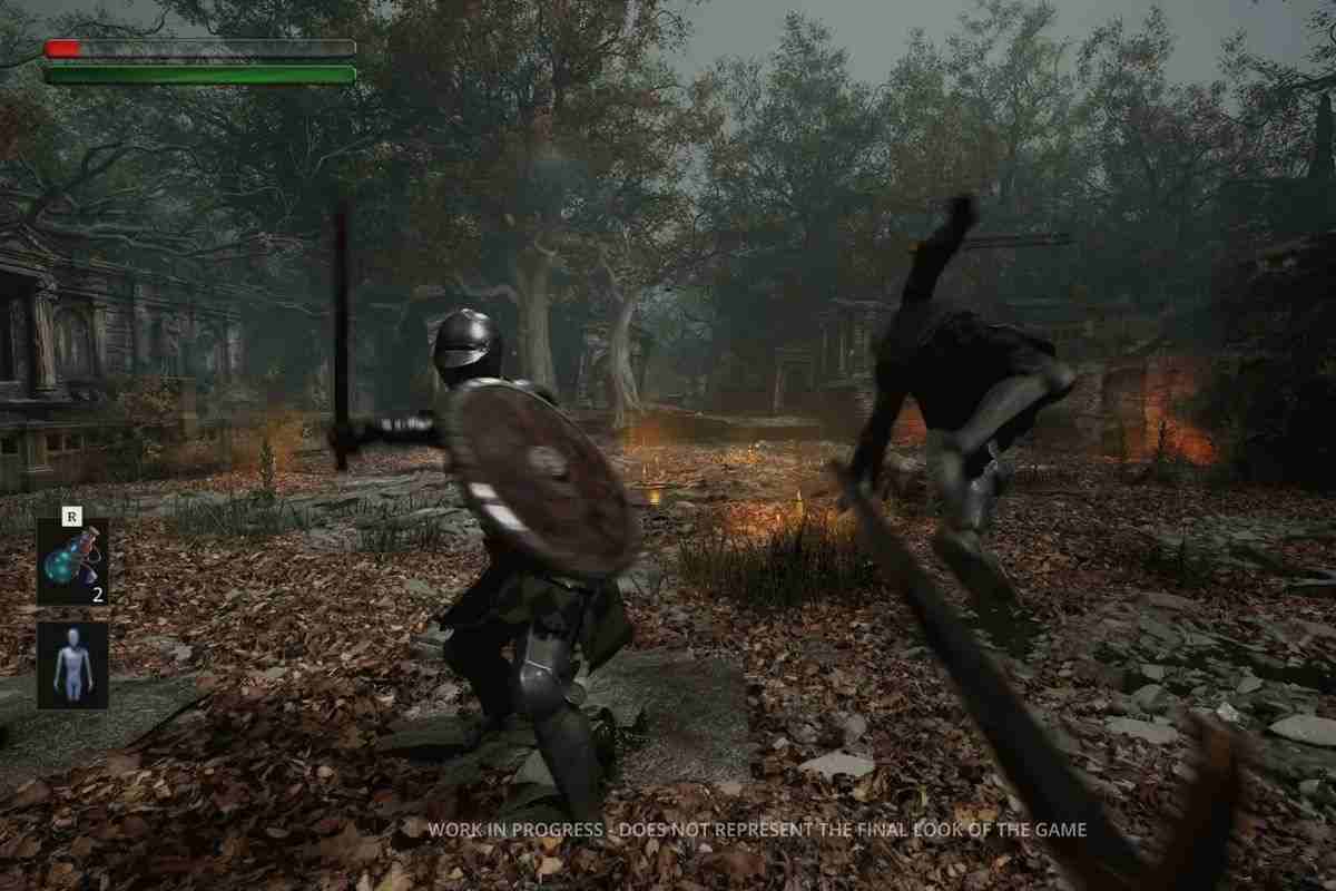 prima persona, spada, soldato con spada e scudo