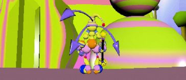 screenshot di eternity egg con personaggio in primo piano