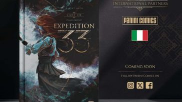 versione italiana dell'artbook di clair obscur expedition 33