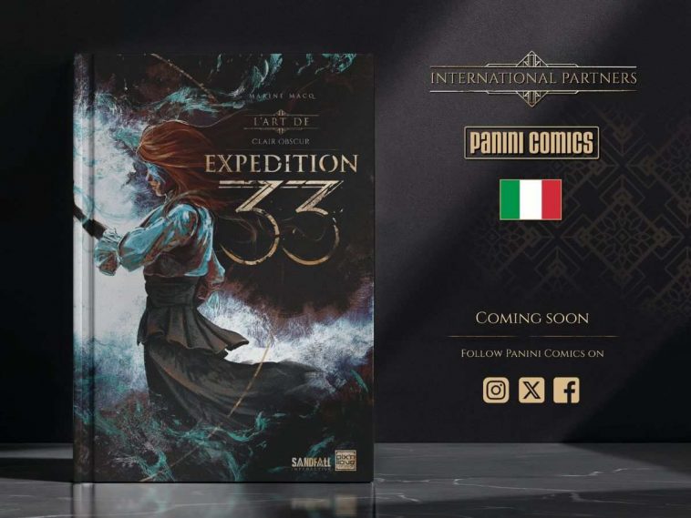 versione italiana dell'artbook di clair obscur expedition 33