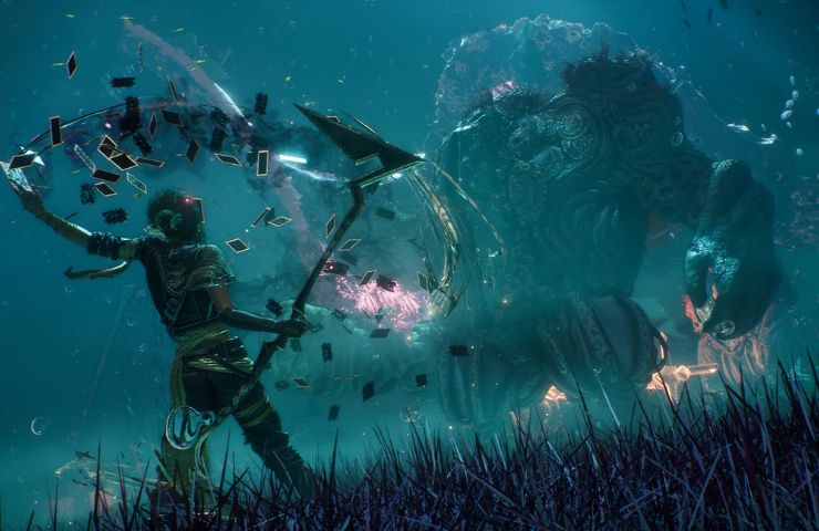 screenshot di expedition 33 con battaglia tra sciel e nevron