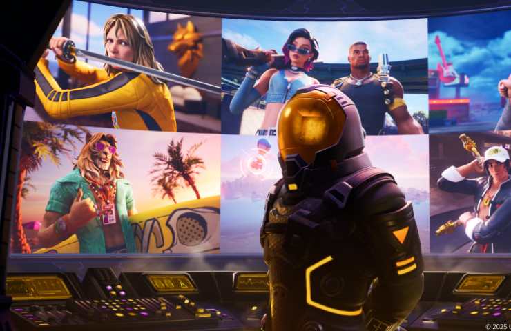 schermata di fortnite