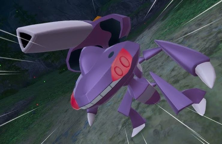 screenshot di leggende pokemon z-a con genesect