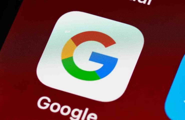 icona di google su smartphone