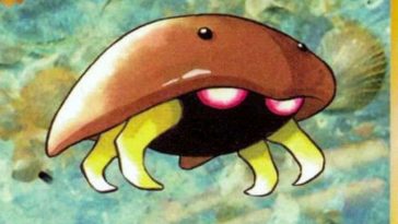 primo piano dell'illustrazione di Kabuto del set Fossil 1 edizione