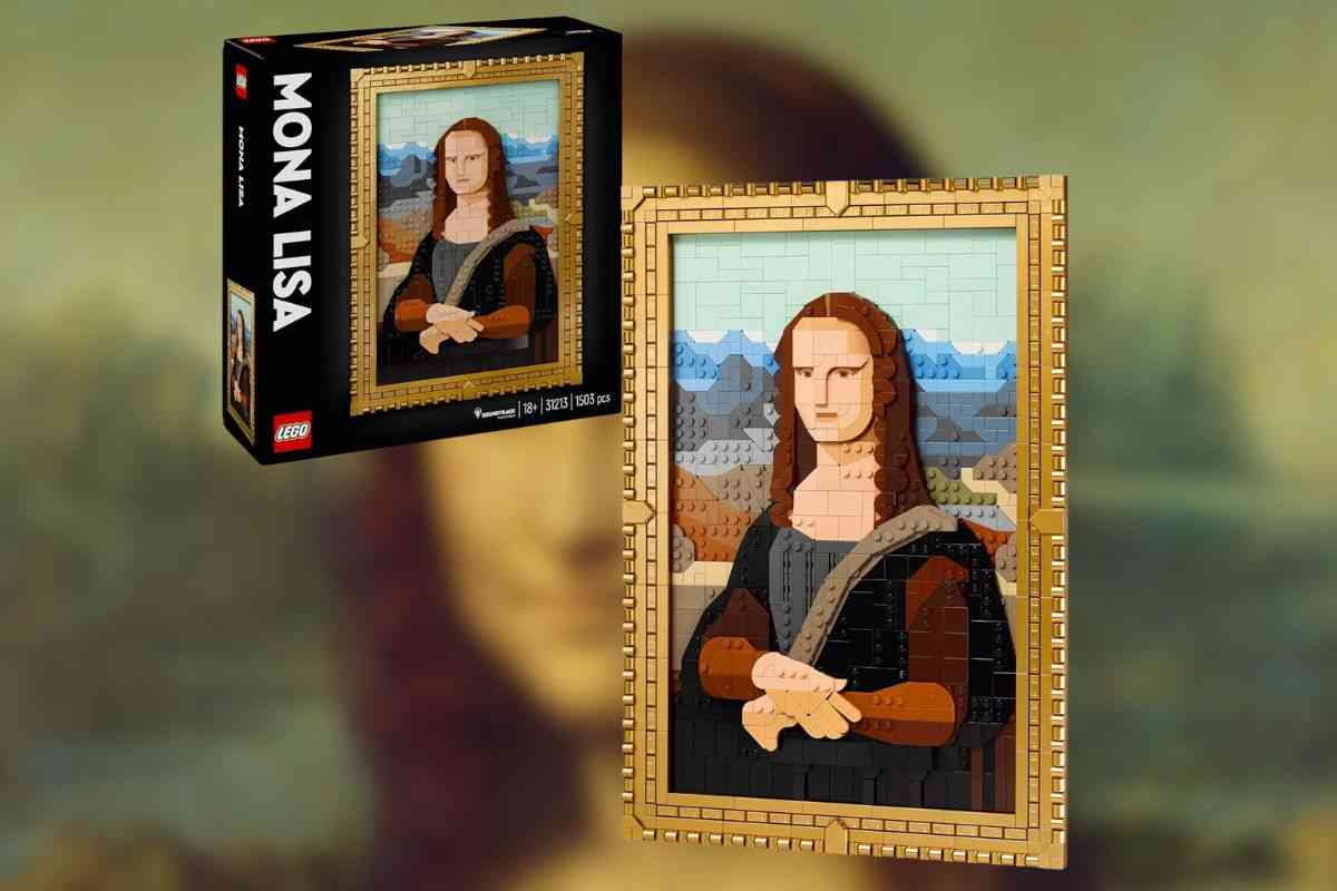 quadro gioconda con scatola