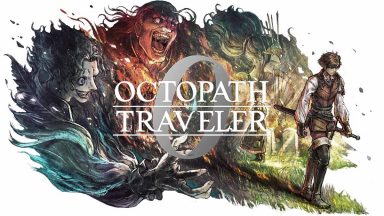 Artwork di Octopath Traveler 0 con i principali villain alle spalle dell'eroe