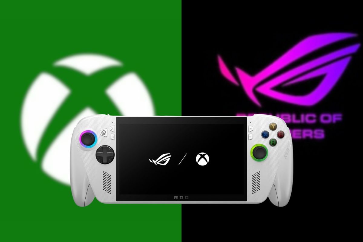 logo xbox, logo asus rog, ASUS ROG Xbox Ally