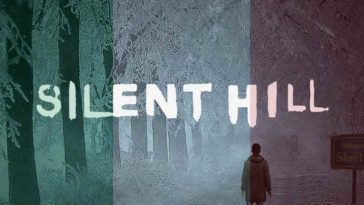 silent hill title screen primo capitolo con bandiera italiana in trasparenza