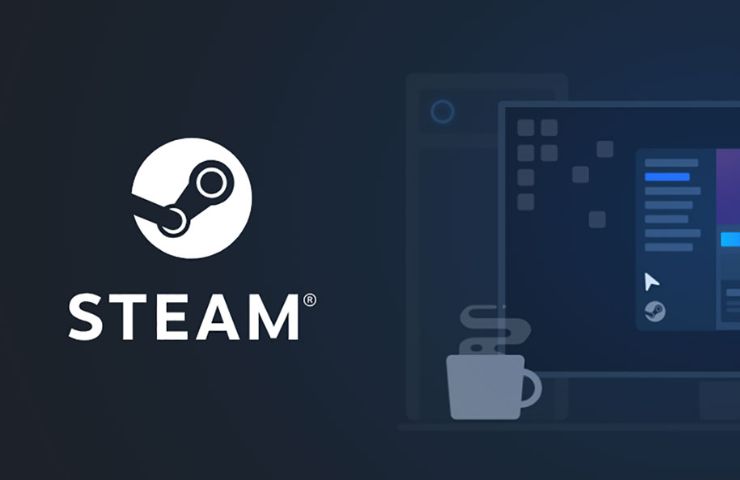 immagine copertina steam con logo e grafiche