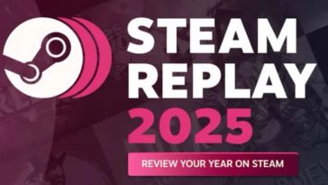 logo schermata steam replay 2025