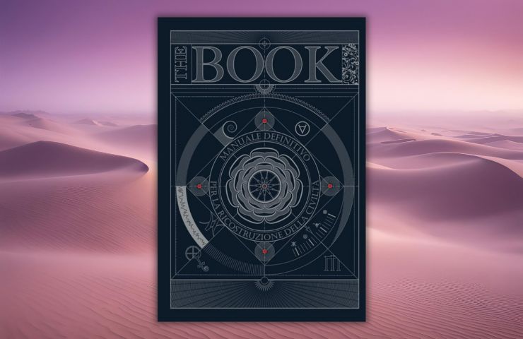 copertina the book su sfondo desertico