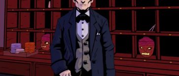 the seance of blake manor screenshot con personaggio nella hall del maniero